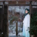 神楽門前湯治村（冬）